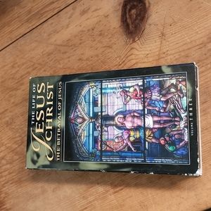 The life of Jesus christ vhs tape